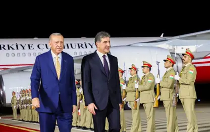 Barzani: Erdoğan'ın tarihi ziyareti hassas bir döneme denk geliyor