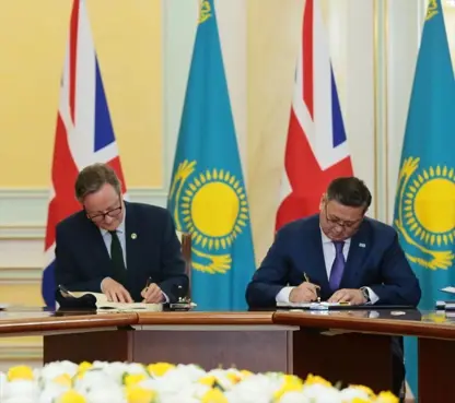 Kazakistan û Îngîltere peymana hevkariya stratejîk îmze kirin