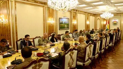 Koalisyon ve Kürt yetkililer arasında 'Peşmerge' toplantısı
