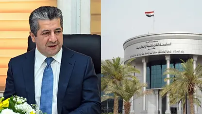 Dadgeha Federal ji bo gilîyê Mesrûr Barzanî dicive: Mijar dabeşkirina kursiyên Parlamentoya Kurdistanê ye