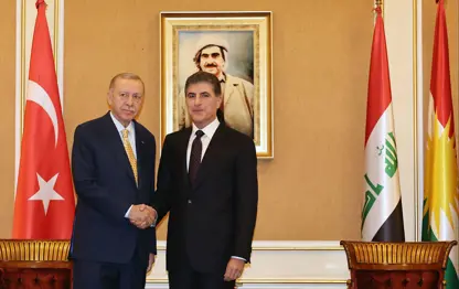 Erdogan: Piştgiriya me ya ji bo Herêma Kurdistanê wê berdewam be