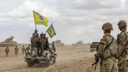 IŞİD ve Esad rejim güçlerinden DSG'ye saldırı! 