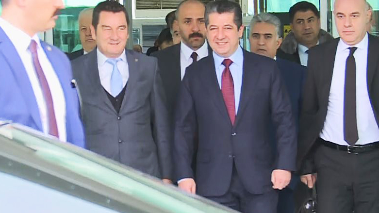 Mesrur Barzani Ankara'da