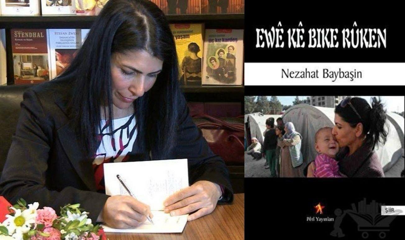 Pirtûka Nezahat Baybaşîn a helbestên kurdî, îngilîzî û tirkî derket